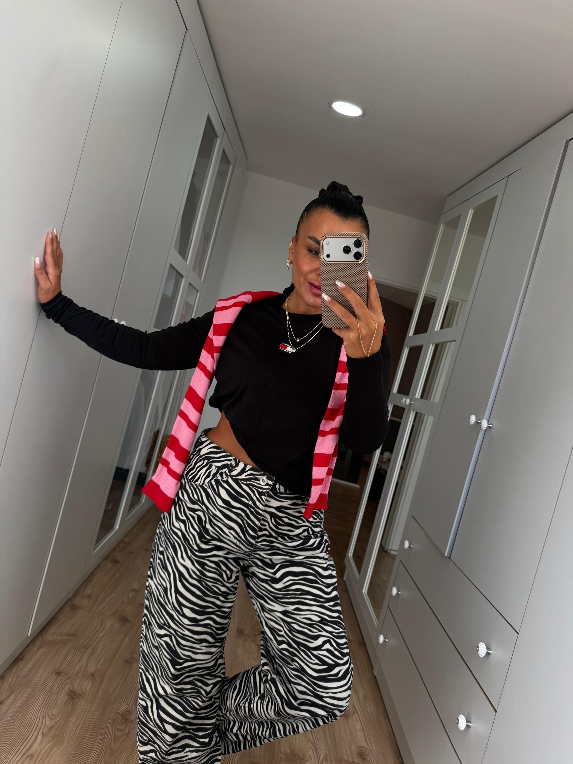 Zebra Desen Pantolon - Görsel 4